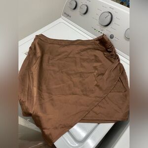 Elegant Brown Women's Skirt